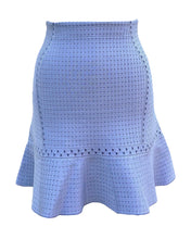Sophia Fit & Flare Skirt in Serenity Blue