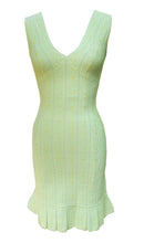 Valentina Dress in Lemon Jade