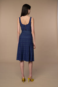 Patsy Dress Set in Blue Ribbon