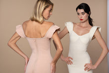 Marlowe Column Dress in Off White