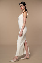 Marlowe Column Dress in Off White