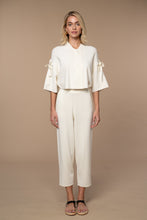 Jackie Kimono jacket in Off White/Egret