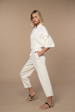 Riley Trouser in Off White/Egret