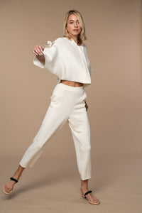 Jackie Kimono jacket in Off White/Egret