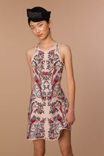 Kim Fit & Flare Dress in Nude