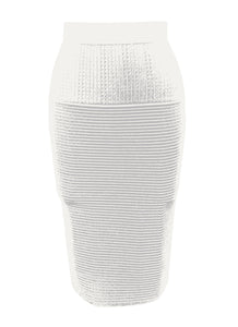 Morgan Pencil Skirt In Off White