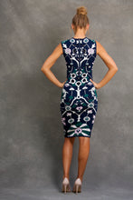 Erika Floral Jacquard Dress - VIAVAI FASHION 