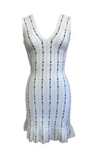 Valentina Dress in Off White/Black Combo - VIAVAI FASHION 