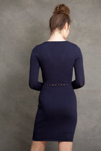 Natasha V Neck Bell sleeve dress - VIAVAI FASHION 