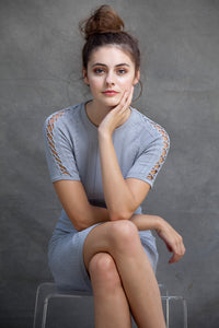 Alexa Fit and Flare Dress - VIAVAI FASHION 