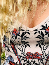 Anna Bird Jacquard Top in Nude - VIAVAI FASHION 