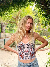 Anna Bird Jacquard Top in Nude - VIAVAI FASHION 