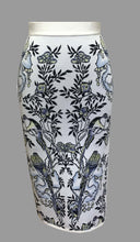 Anna Bird Jacquard Skirt in Off White - VIAVAI FASHION 