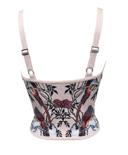 Anna Bird Jacquard Top in Nude - VIAVAI FASHION 