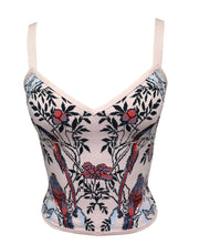 Anna Bird Jacquard Top in Nude - VIAVAI FASHION 