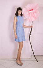 Sophia Fit & Flare Skirt in Serenity Blue - VIAVAI FASHION 