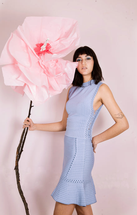 Taylor Top in Serenity Blue - VIAVAI FASHION 